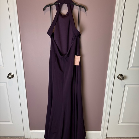 NWT BHLDN Montreal Dress Dark Purple 20 - Picture 6 of 8